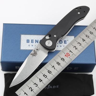 China High Stone Wash Double Folding Utility Knife 968 Utility Knife 968 Hunting G10 Handle Hardness Action EDC Pocket Knife Outdoor Camping Pocket Knife for sale