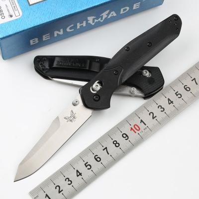 China 940 Knife Multi Functional Cnc Dual Function Camping EDC Pocket Knife Group of Ten Handle Outdoor Stone Wash Pocket Hunting Tactical Tool for sale