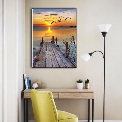 China Full 5d Modern Diy Diamond Landscape Painting for sale