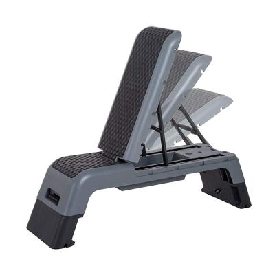 China Wholesale Professional Indoor Aerobic Waist Fitness Adjustable Step Sit Bench Platform Board for sale