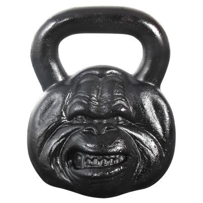 China 2020 new style factory supply cast iron kettlebell faces/kettlebell gorillas/universal direct kettlebell fitness shapes for sale