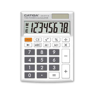 China Calculator 8 Digits Business General Purpose Calculator With Key Fashion CATIGA Mechanical Colorful Solar Calculator Electronic Desktop Calculator for sale