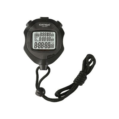 China Stopwatch CATIGA 3 Lines Display Digital Sport Professional Stopwatch 200 Double Slot recallable memory stopwatch for sale