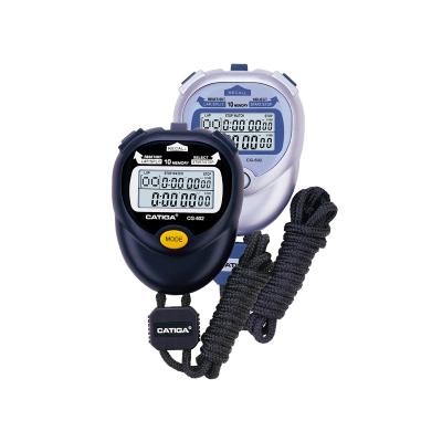 China Professional Dry Display Digital Sport Stopwatch 1/100 Stopwatch CATIGA Single Line. Precision Lap Counter Stopwatch for sale