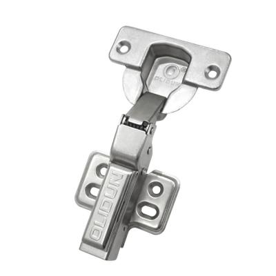 China European Style Hinge Olidun Kitchen Hardware Accessories Cabinet Hinges Fixed 40mm Cup Hinge Brass Thick Door Soft Narrow Hinge for sale