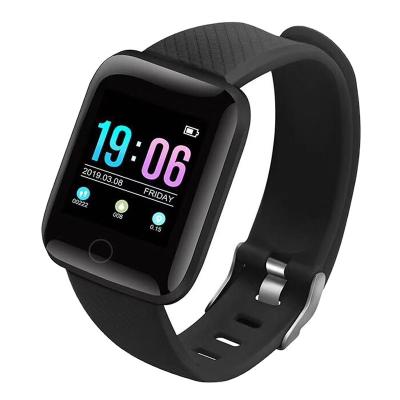 China Touch Screen 116 Plus Tracker Smart Wristband Fitness Band Wristband Smart Watch for sale