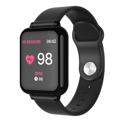 China B57 Smart Watch Wristband Waterproof IP67 Fitness Tracker Heart Rate Remote Control Heart Rate Monitor for sale