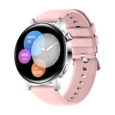 China 1.36 Inch 390*390 Touch Screen Sports Smart Watch With BT Calls Heart Rate Monitor Blood Pressure Oxygen IP67 Waterproof AK03 Smartwatch for sale