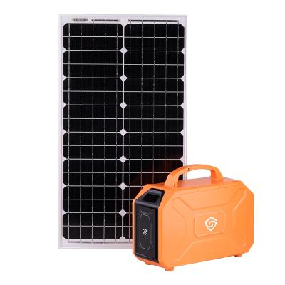 China SYA 200W 110V/220V Outdoor Or Home Solar Generator Emergency Portable Generating Power Station for sale