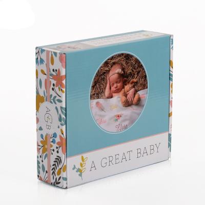 China Corrugated Cardboard Printed Mailer Boxes Foldable For Baby Products Packing for sale