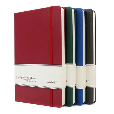 China Impresión de encargo del cuaderno de la PU de Moleskine con el tamaño elástico del cierre A5 en venta