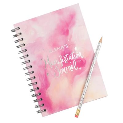 China Custom Logo Printing Planner Manifest Journal Notebook 2021 for sale