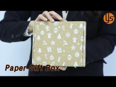 Wedding Paper Gift Box Set 1200gsm Handmade Custom For Bridesmaid