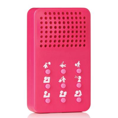 China AA Real Drum Factory Supply Custom 16 Buttons Sound Box Halloween Sound Machine 9 Sounds White Noise Play Box for sale