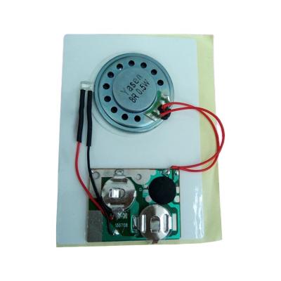 China Professional Music Switch Design Battery Light Sensor Sound Trigger Module Magnetic Chip For Gift Box Trigger Voice Easy Clip For Toys for sale