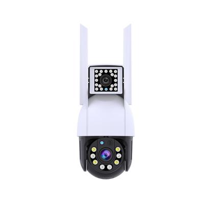 China NIGHT VISION manufacturers direct camera dual scouting night vision wifi outdoor full color dual lens IP camera for sale