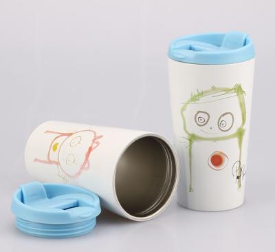 China Stainless Steel Sustainable Travel French Press Coffee Mug and Tea Mug for sale