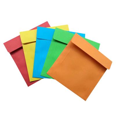 China Gift Envelope CD/DVD Sleeve Envelopes Storage Paper Paper Envelope Sleeves Heavy Duty Paper And Clear Plastic Window Multicolor for sale