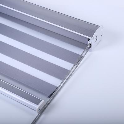 China UV Protection Window Shade Zebra Roller Shades, Cordless Available for sale