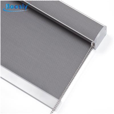 China Traditional the transmission line manual hot sale high quality luxury fabric roller blind window shades for sale