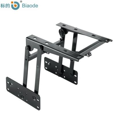 China Black Metal Furniture Adjustable Durable Hinge Spring Strength Adjustable Folding Extension Table Lift Mechanism for sale