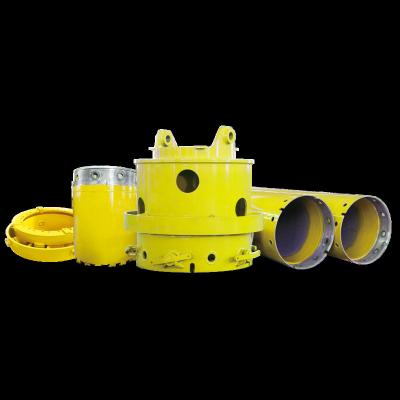 China Hole pile hole quality guarantee base bored pile use double wall casing single wall steel casing q355d 40mm thickness for piling installation bg36 for sale