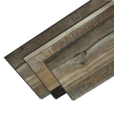 China 20 layer 8mm mil wear super rigid waterproof oak locking laying tile luxury lvt plank pvc vinyl flooring cheap self adhesive self adhesive in bathroom for sale