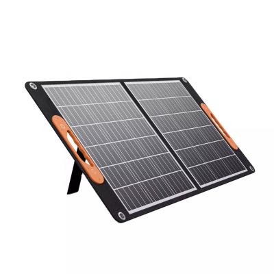 China ZhongFu High Quality Portable 60W 100W 150W 200W Folding Solar Panel Monocrystalline Silicon Folding Solar Panel for sale