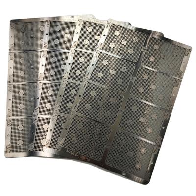 China Replacement Aluminum Circular Hole MLCC Backing Plates For Your Passive Component Tooling Needs for sale