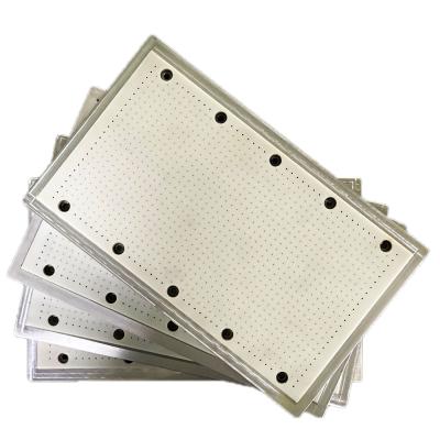 China Aluminum Silica Gel Adsorption Plate Used In MLCC Silver And Copper Dipping Process for sale