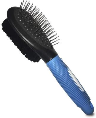 China Sustainable Reusable Pet Hair Brush, 2-IN-1 Double Side Pet Hair Removal Brush, Portable Bilateral Pet Hair Brush for Laundry Dog and Cat for sale