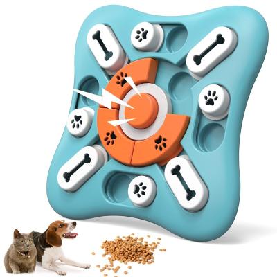 China Viable Dog Puzzle Toys, Dog Enrichment Toys for IQ Training and Brain Stimulation, Bone Shaped Pets Puzzle Toys for Treats for sale