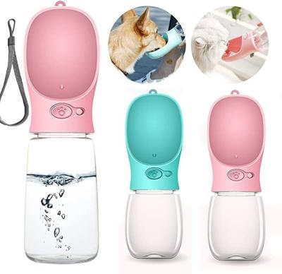 China Non-Automatic Portable Water Dispenser Lightweight Leak Proof Dog Walks Outdoor Water Bottle for sale