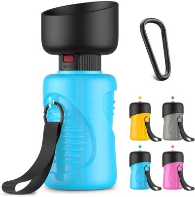 China Non-Automatic Dog Water Bottle, Portable Pet Water Bottle For Dog With Water Shut Off Valve, Convenient Leak Proof Pet Water Dispenser For Outdoor for sale