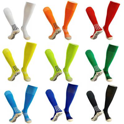 China 2022 Wholesale Supplies Breathable Sports Outdoor Sports Fan Sports Anti Slip Qatar Nylon 9 Colors Outdoor Training Socks for sale