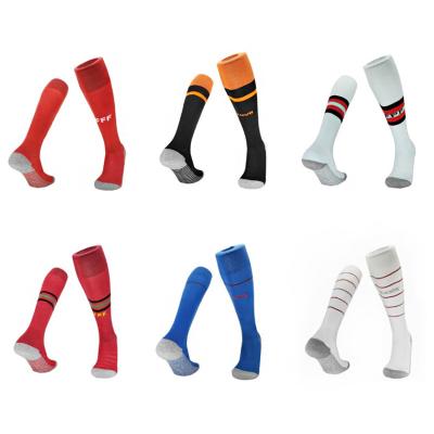 China Qatar World Friendship Cup Football Fan Breathable Sports 22 Colors National Team Soccer Socks For 2022 Season General Model Type for sale