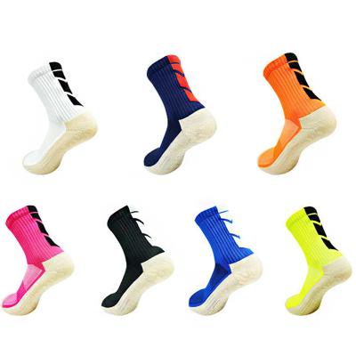 China 2022 Breathable Qatar World Friendship Cup Sports Football Fan Thick Hotsale Elite Anti Slip Sports Custom Made Mens Soccer Compression Socks for sale