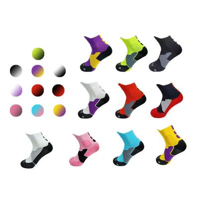 China Wholesales 2022 Custom Breathable Socks Men Basketball Fan Souvenir Gifts Socks OEM World Qatar Cheer Socks Friendship Crew Cup Crew Socks Fashion for sale