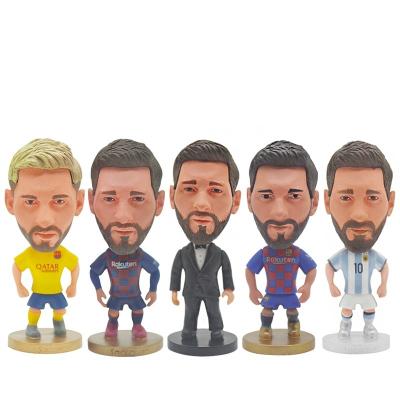 China New 2022 stock number spot soccer cup soccer fans supplies champion gift souvenirs football star doll Barcelona Messi wholesale OEM for sale