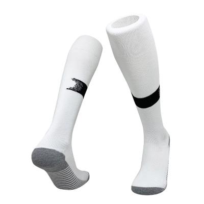 China Qatar World Cup Soccer Fans Souvenir Gifts Sports Cotton C017 Polyester Socks Wholesales Viable OEM 2022 Sustainably Encouraging for sale