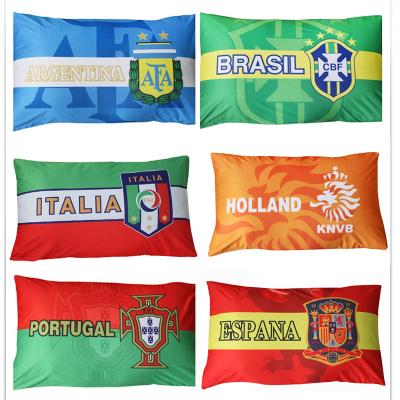 China Wholesale 2022 Qatar World Cup Soccer Fan Souvenir Gifts Soccer Pillow Factory Wearable Cheering Pillow Factory Wholesale for sale