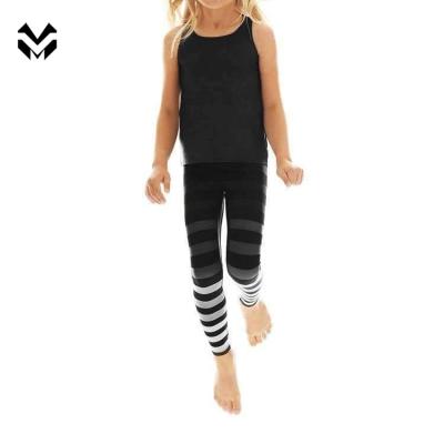 China Breathable High Quality Fitness Sports Kids Activewear Kids Yoga Set Active Wear Kids Yoga Wear for sale