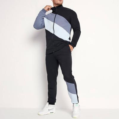 China New Breathable Slim Fit Cotton Sportswear Mens Sweatsuit Mens Gym Wear Custom Tracksuit Sweatshirts And Joggers for sale