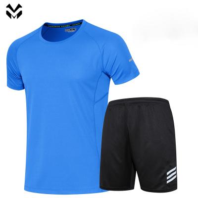 China Custom Breathable Men's Compression Gym Fitness Wear Men Sport Clothing Workout Quick Dry Set for sale