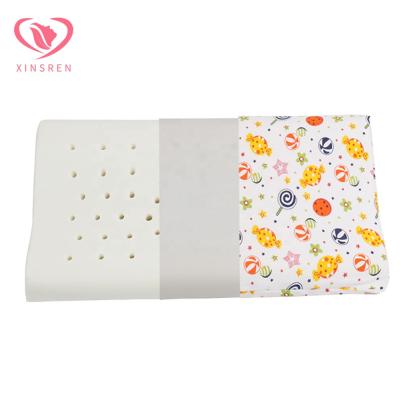 China Memory Foam Newborn Baby Pillow with Cotton Pillowcase Suitable for Infant Toddler for sale