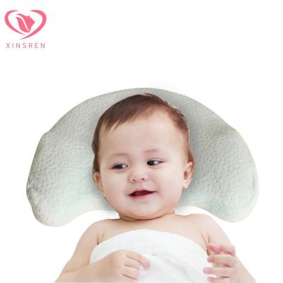 China Memory Baby Pillow Head Shaping Memory Foam Newborn Infant Pillow for sale