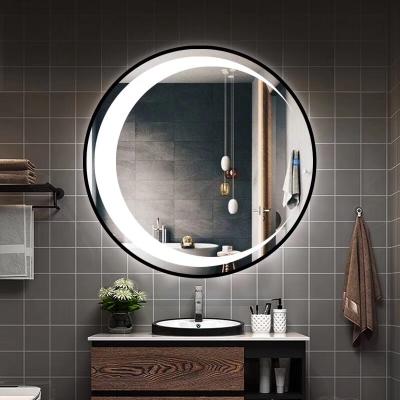 China Magnifying Hotel Led Light Mirror For Bathroom for sale