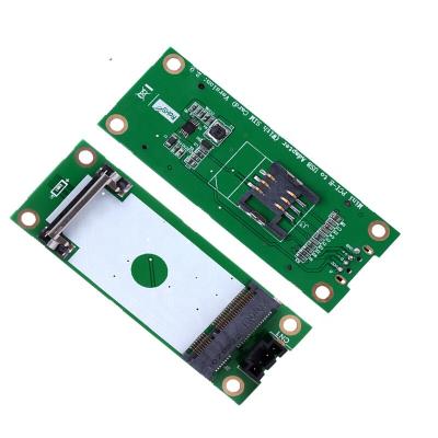 China Network Card Taidacent GSM GPRS WIFI Card WWAN/LTE 4G Wireless Module USB to Mini PCIE Mini PCI-E Test Converter to USB Adapter Board with SIM Slot for sale