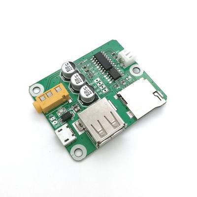 China Volts aux. Taidacent Diy 3.7 To 5 Volt Usb Mp3 Card Voice Recorder Card Audio Module Playback Format Tdmp3 for sale