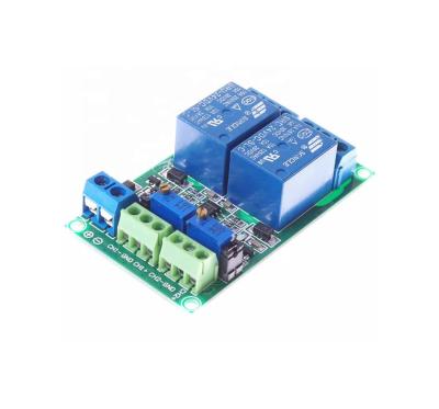 China Taidacent 2 Channels LM393 Other Channels Voltage Comparator PCB Module 2CH DC 5V 12V 24V Voltage Regulator for sale